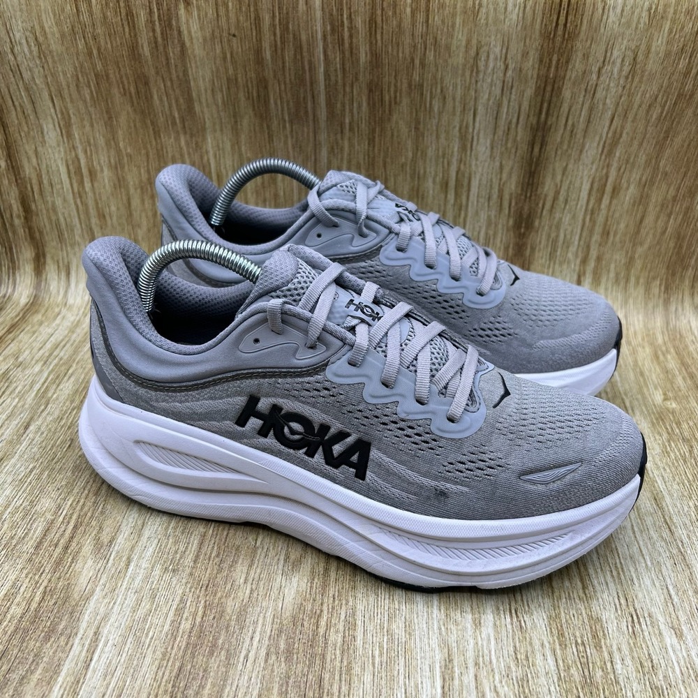 Hoka Men's Gray Running Shoes - Lightweight Cushioning